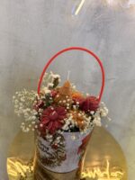 Τίτλος για το e-shop: «Χριστουγεννιάτικη Μαγεία» – Χειροποίητη Αρωματική Σύνθεση Κεριών Σόγιας σε Γιορτινό Κουτί με Χερούλι - Image 2